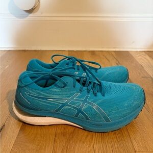 Asics Teal Athletic Shoes